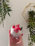 Bougie chantilly fruits rouges