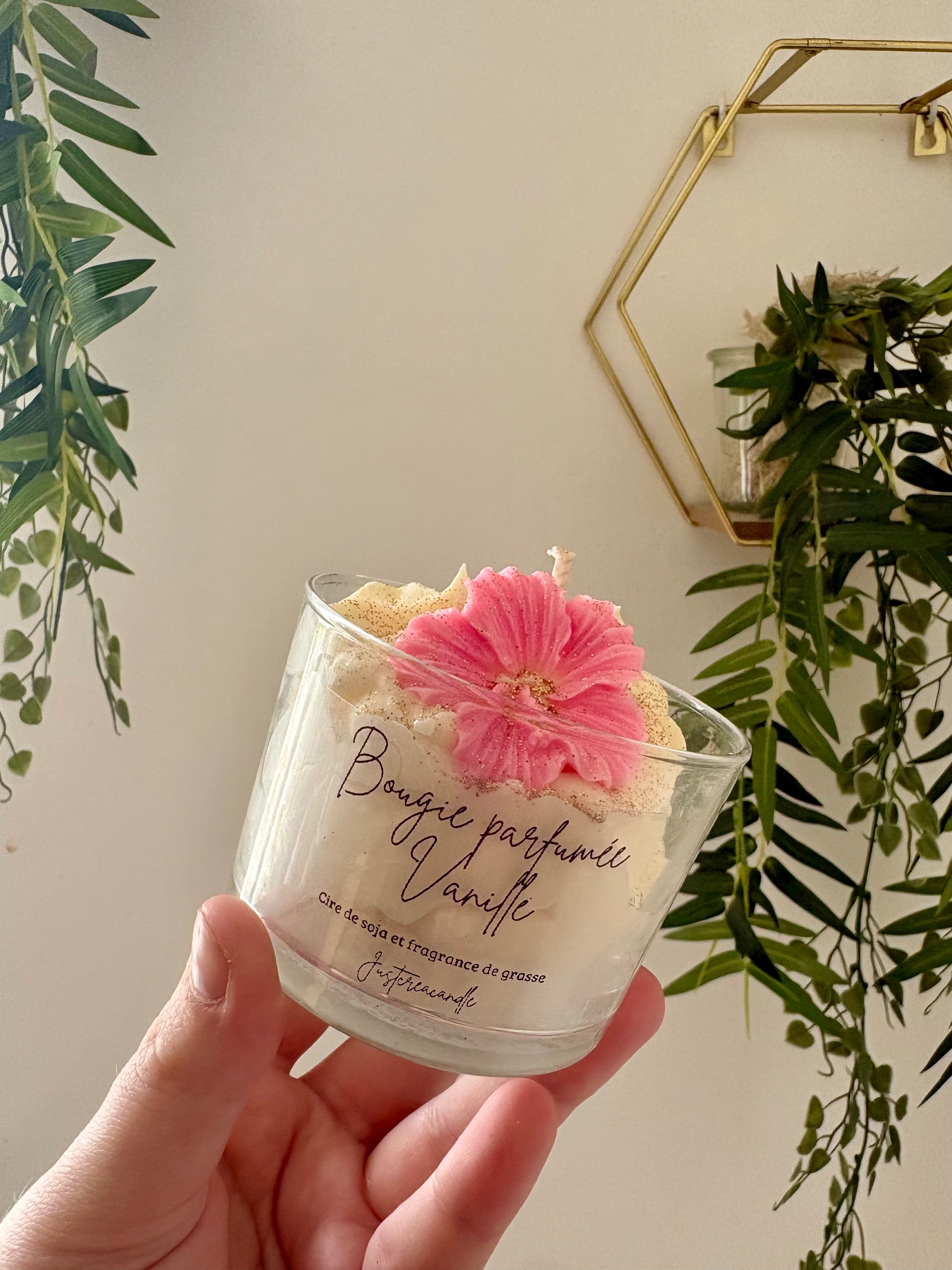 Bougie chantilly vanille